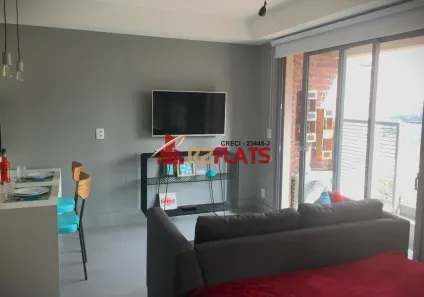 Flat com 1 Quarto para alugar, 40m² no Jardim Paulista, São Paulo