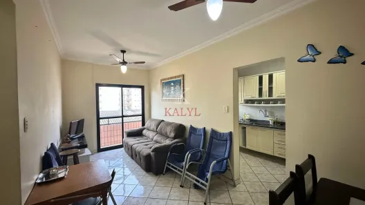 Apartamento com 1 Quarto à venda, 50m² no Guilhermina, Praia Grande