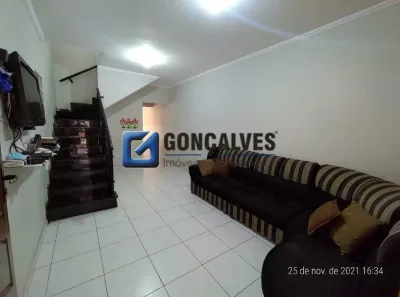 Sobrado com 3 Quartos à venda, 126m² no Jardim Vila Rica, Santo André