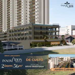 Apartamento com 2 Quartos à venda, 56m² no Jardim das Colinas, São José dos Campos