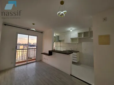 Apartamento com 2 Quartos para alugar, 48m² no Vila Mogilar, Mogi das Cruzes