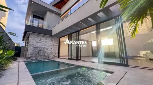 Casa de Condomínio com 4 Quartos à venda, 362m² no Gávea, Uberlândia