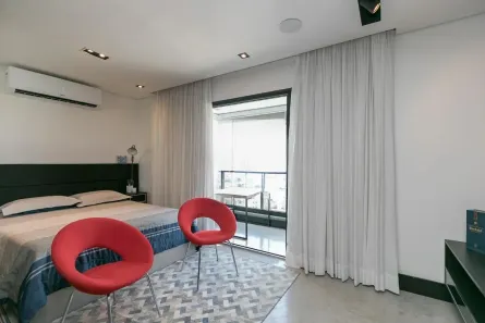 Kitnet com 1 Quarto à venda, 37m² no Campo Belo, São Paulo
