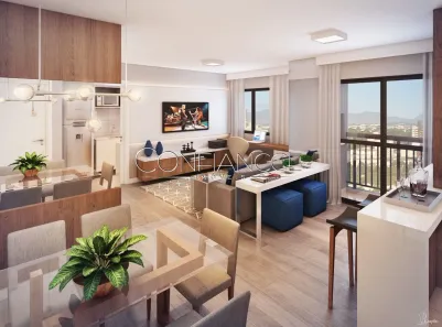 Apartamento com 1 Quarto à venda, 44m² no Cidade Industrial, Curitiba