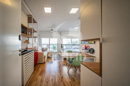 Flat com 1 Quarto à venda, 27m² no Santo Amaro, São Paulo