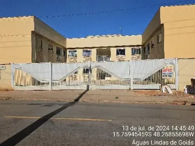 Apartamento com 1 Quarto à venda, 39m² no Parque da Barragem Setor 04, Águas Lindas de Goiás