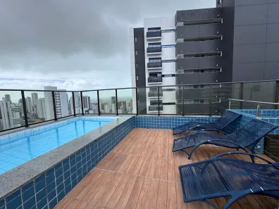 Apartamento com 2 Quartos para alugar, 43m² no Boa Viagem, Recife