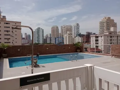 Apartamento com 1 Quarto à venda, 40m² no Campo Grande, Santos