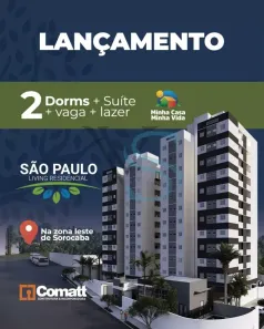 Apartamento com 2 Quartos à venda, 51m² no Além Ponte, Sorocaba