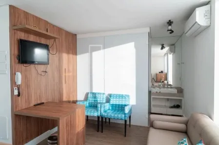 Apartamento com 1 Quarto para alugar, 38m² no Vila Nova Conceição, São Paulo