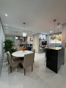 Apartamento com 2 Quartos para alugar, 45m² no Areia Branca, Santos