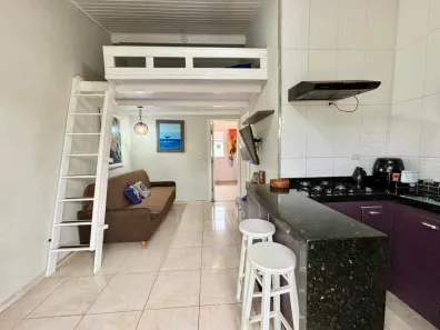 Apartamento com 1 Quarto à venda, 36m² no Itaguá, Ubatuba