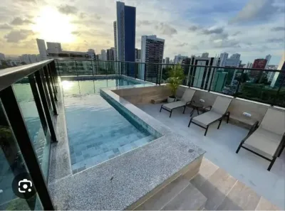 Apartamento com 1 Quarto para alugar, 35m² no Tamarineira, Recife