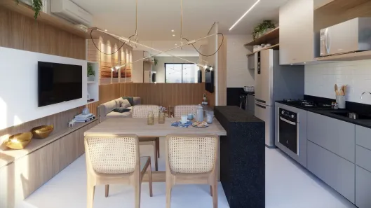 Apartamento com 2 Quartos à venda, 68m² no Setor Pedro Ludovico, Goiânia
