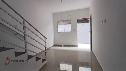 Casa de Condomínio com 2 Quartos à venda, 62m² no Sítio do Campo, Praia Grande