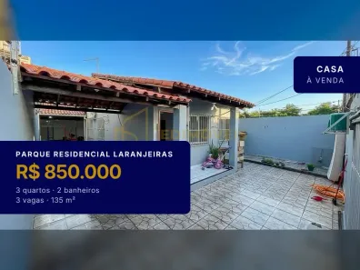 Casa com 3 Quartos à venda, 135m² no Parque Residencial Laranjeiras, Serra
