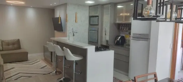 Apartamento com 2 Quartos à venda, 84m² no Vila Scarpelli, Santo André