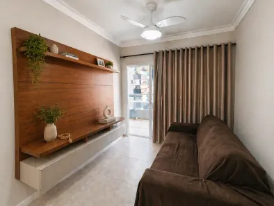 Apartamento com 1 Quarto à venda, 53m² no Boqueirão, Praia Grande