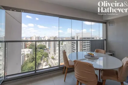 Apartamento com 1 Quarto à venda, 43m² no Santo Amaro, São Paulo
