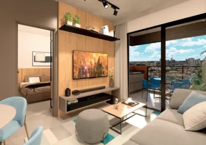 Apartamento com 1 Quarto à venda, 47m² no Vila Monte Alegre, Ribeirão Preto