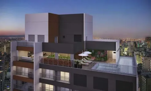 Apartamento com 1 Quarto à venda, 27m² no República, São Paulo