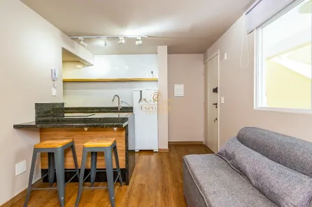Apartamento com 1 Quarto para alugar, 31m² no Água Verde, Curitiba