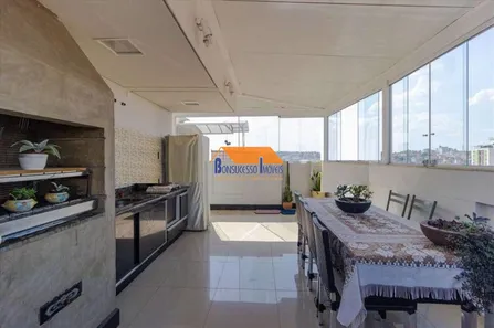 Cobertura com 5 Quartos à venda, 205m² no Ipiranga, Belo Horizonte