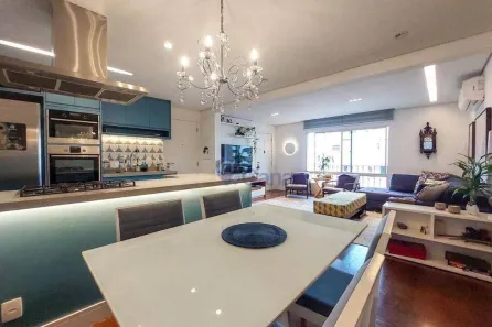 Apartamento com 3 Quartos para alugar, 100m² no Brooklin Paulista, São Paulo