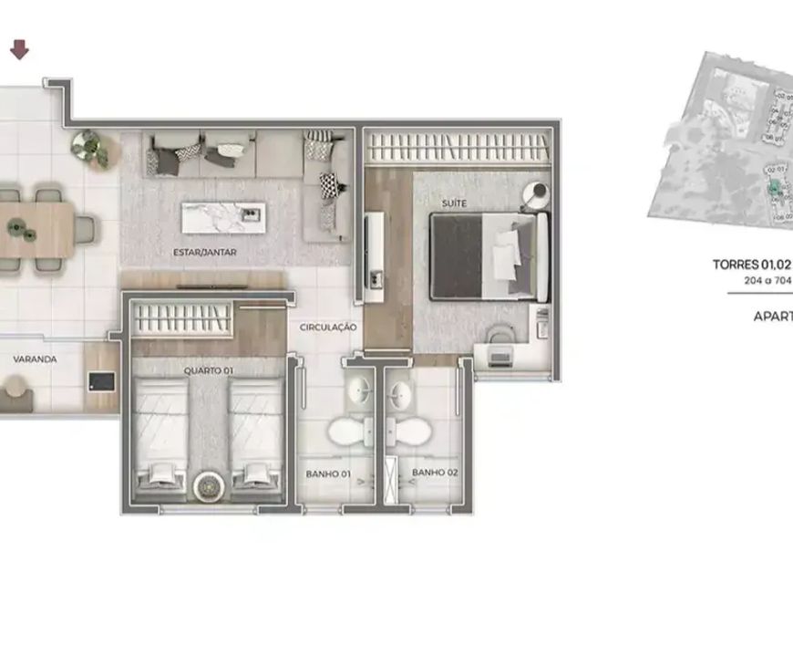 PALM SPRINGS no Bandeirantes (Pampulha), Belo Horizonte