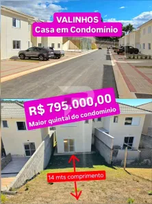 Casa de Condomínio com 3 Quartos à venda, 98m² no Jardim Santa Helena, Valinhos