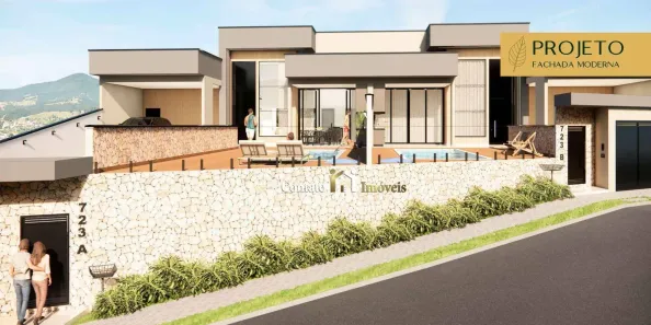 Casa de Condomínio com 3 Quartos à venda, 148m² no Jardim dos Pinheiros, Atibaia