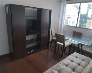 Apartamento com 1 Quarto para alugar, 45m² no Jardim Paulista, São Paulo