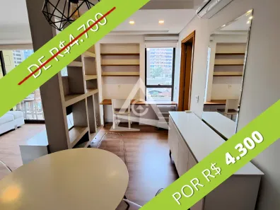Apartamento com 1 Quarto para venda ou aluguel, 57m² no Cambuí, Campinas