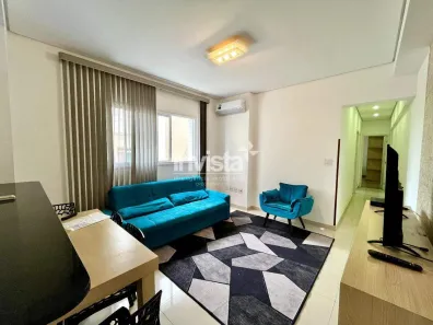 Apartamento com 2 Quartos para alugar, 70m² no José Menino, Santos