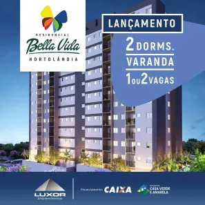 Apartamento com 2 Quartos à venda, 51m² no Vila São Pedro, Hortolândia