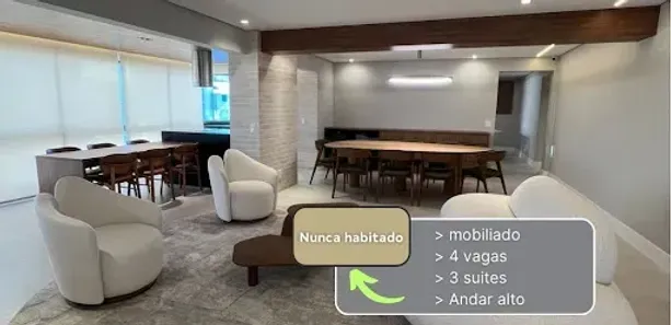 Apartamento com 3 Quartos à venda, 287m² no Alphaville Centro Industrial e Empresarial/Alphaville., Barueri