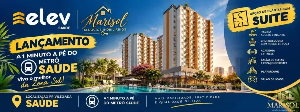 Apartamento com 2 Quartos à venda, 37m² no Saúde, São Paulo