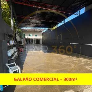Galpão/Depósito/Armazém com 2 Quartos para alugar, 300m² no Cidade de Deus, Manaus