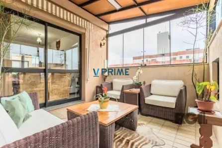 Cobertura com 3 Quartos para venda ou aluguel, 206m² no Petrópolis, Porto Alegre