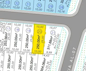 Lote/Terreno à venda, 250m² no Cidade Verde Aparecida, Aparecida de Goiânia