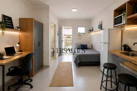 Flat com 1 Quarto para alugar, 25m² no São Paulo, Belo Horizonte