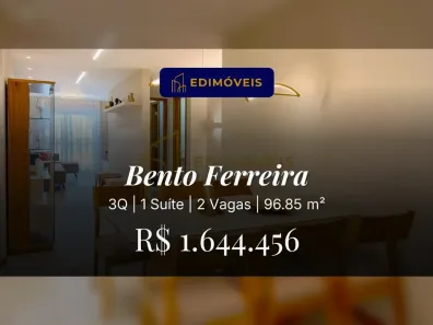 Apartamento com 3 Quartos à venda, 96m² no Bento Ferreira, Vitória