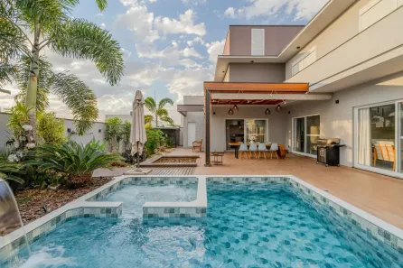 Casa de Condomínio com 3 Quartos à venda, 400m² no Residencial Campo Camanducaia, Jaguariúna