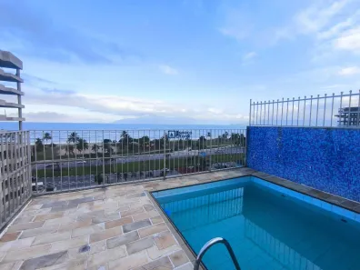 Cobertura com 2 Quartos para venda ou aluguel, 130m² no Indaiá, Caraguatatuba