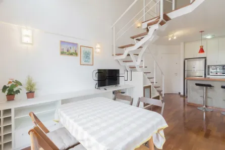 Apartamento com 1 Quarto para alugar, 67m² no Pinheiros, São Paulo