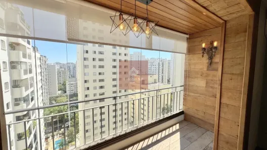 Apartamento com 3 Quartos para alugar, 120m² no Indianópolis, São Paulo