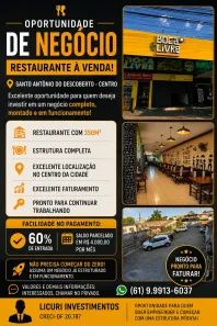 Ponto Comercial com 1 Quarto à venda, 350m² no Centro, Santo Antônio do Descoberto