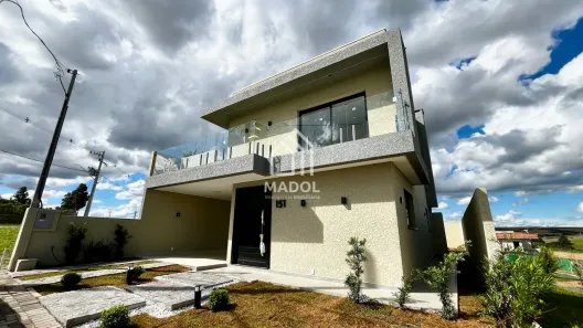 Casa de Condomínio com 3 Quartos à venda, 141m² no Jardim Carvalho, Ponta Grossa