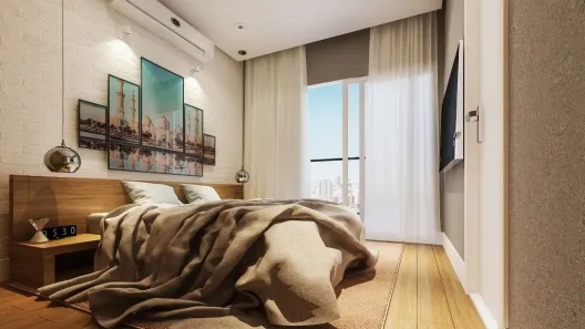 Apartamento com 1 Quarto à venda, 34m² no Cascatinha, Juiz de Fora