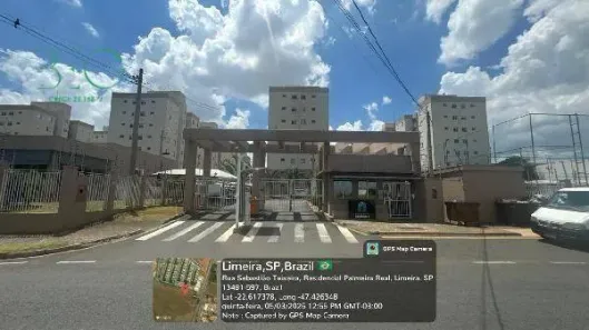 Apartamento com 2 Quartos à venda, 47m² no Residencial Rubi, Limeira